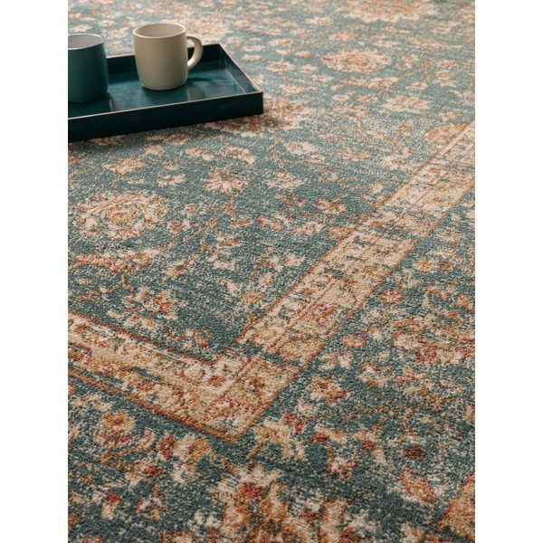 Tappeto color petrolio 240x340 cm Raja – Asiatic Carpets-image-2