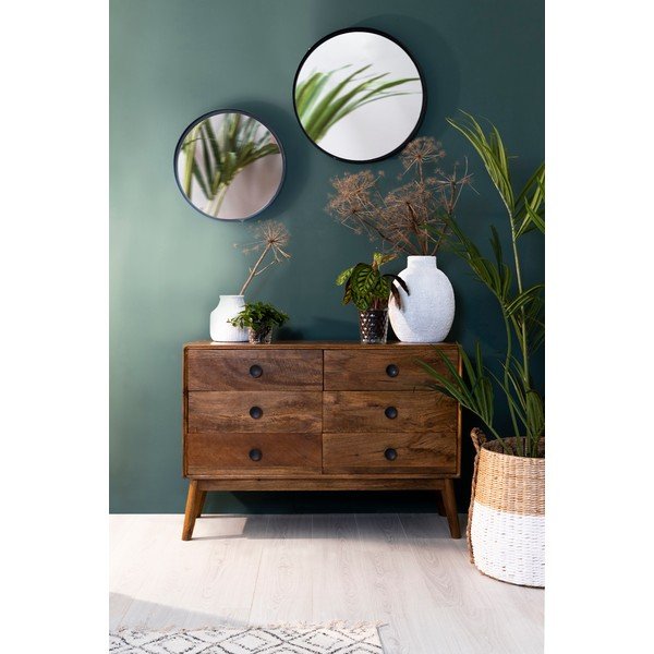 Specchio da parete ø 60 cm Bita - Light & Living-image-3