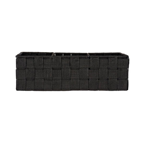 Organizzatore da bagno Mini Grip nero Adria - Wenko-image-1