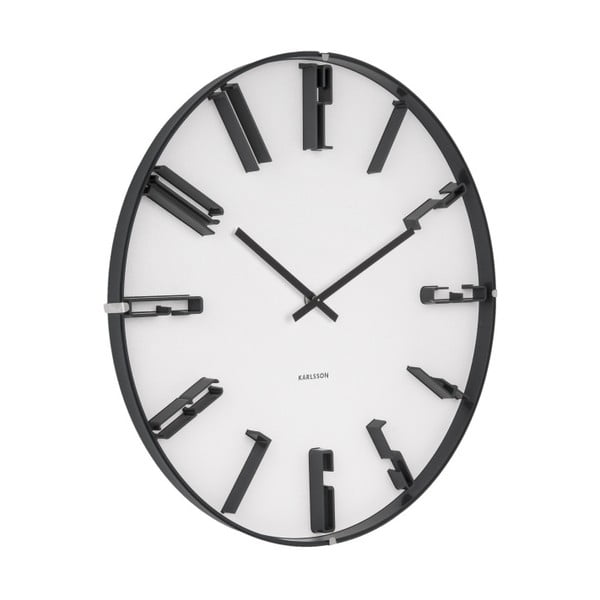 Orologio da parete bianco , ⌀ 40 cm Sentient - Karlsson-image-1
