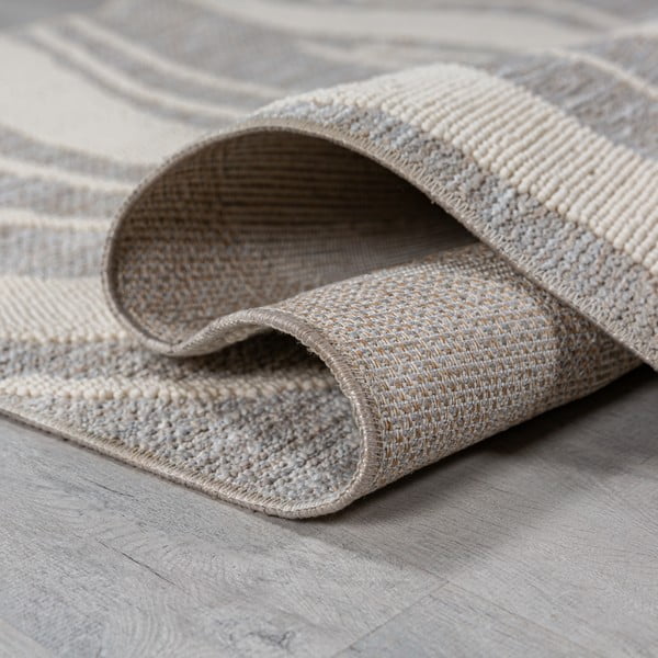 Tappeto grigio lavabile 200x310 cm Calder – Flair Rugs-image-3