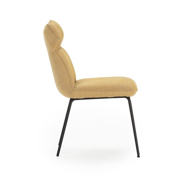 Set di 2 sedie da pranzo color senape Dara - Marckeric-image-3