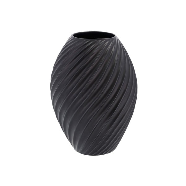 Vaso in porcellana nera River - Morsø