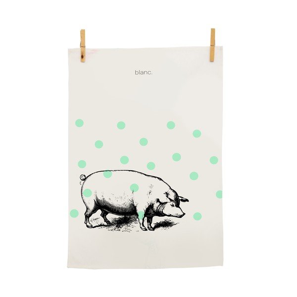 Set di 2 panni Dots - Blanc-image-2