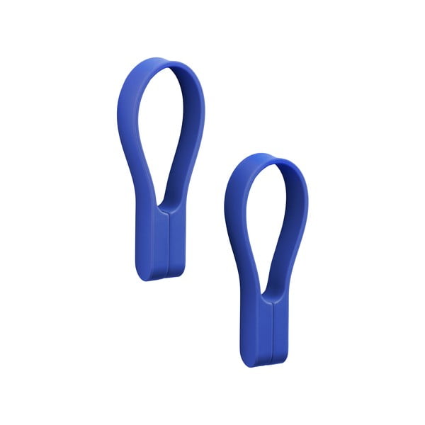 Ganci in silicone blu in set da 2 Loop - Zone