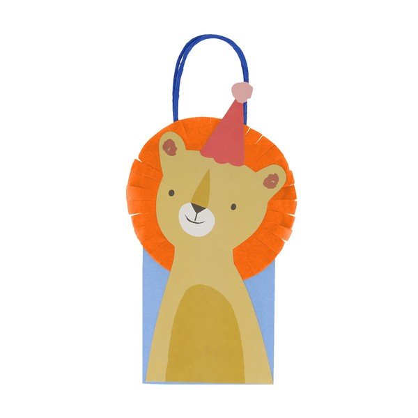 Sacchetti regalo in set da 8 pezzi 11x6 cm Animal Parade - Meri Meri-image-3