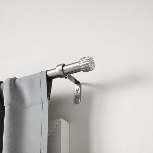 Bastone per tende argentato in acciaio regolabile 91 - 168 cm Cleo – Umbra-image-2