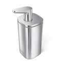 Dispenser di sapone in acciaio inox argento 295 ml - simplehuman