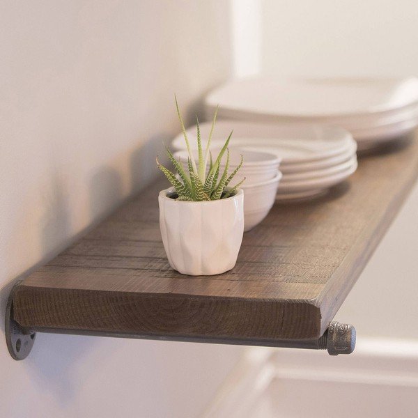 Set di 3 mensole da parete in legno Pippe Pipe - Evila Originals-image-2