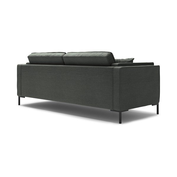 Divano grigio scuro , 160 cm Attilio - Milo Casa-image-3