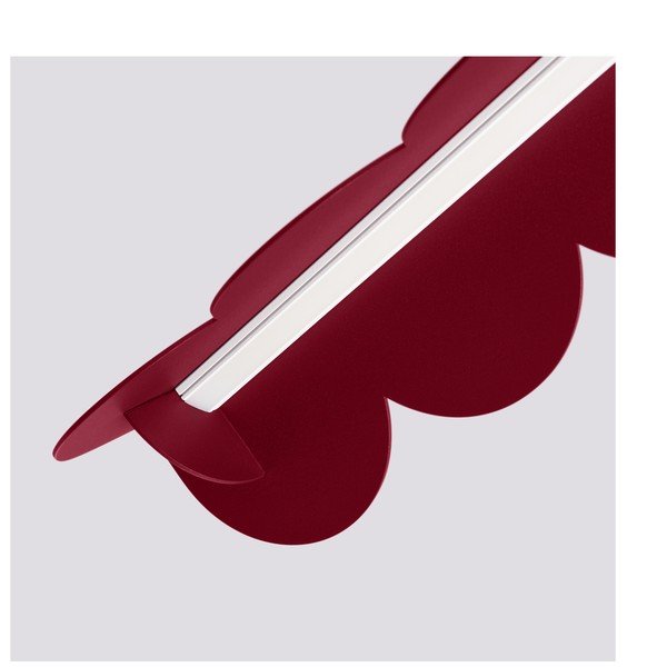 Lampadario LED burgundy in alluminio BISCUIT – Thoro-image-2
