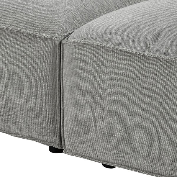 Poltrona modulare grigio chiaro, angolo sinistro Fairfield - Bonami Selection-image-1