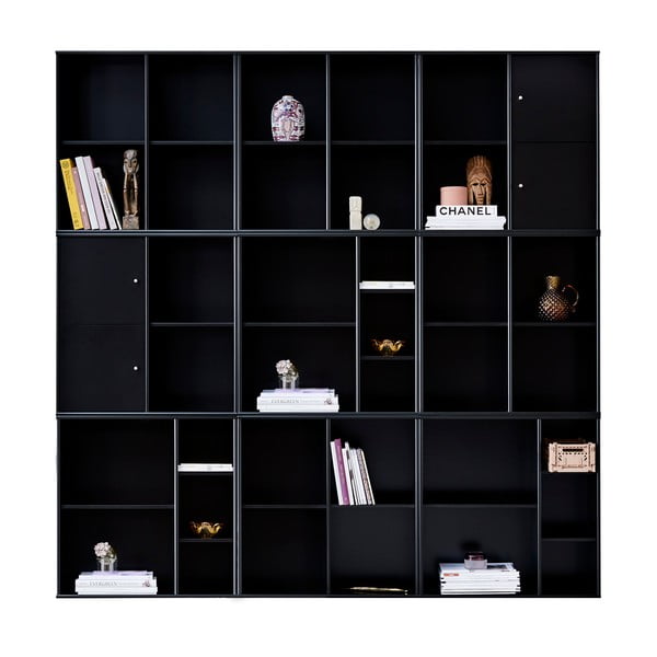 Libreria a parete nera Hammel Mistral Kubus - Hammel Furniture