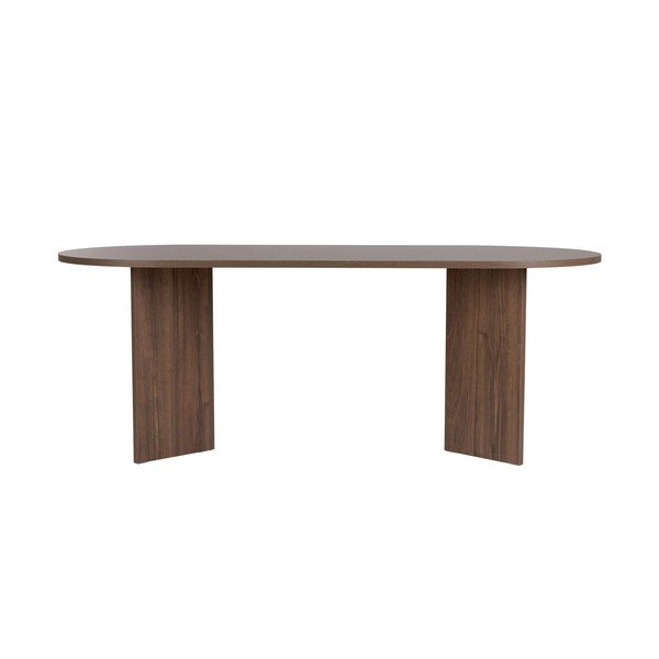 Tavolo da pranzo con effetto noce 90x200 cm Sabella – Kalune Design