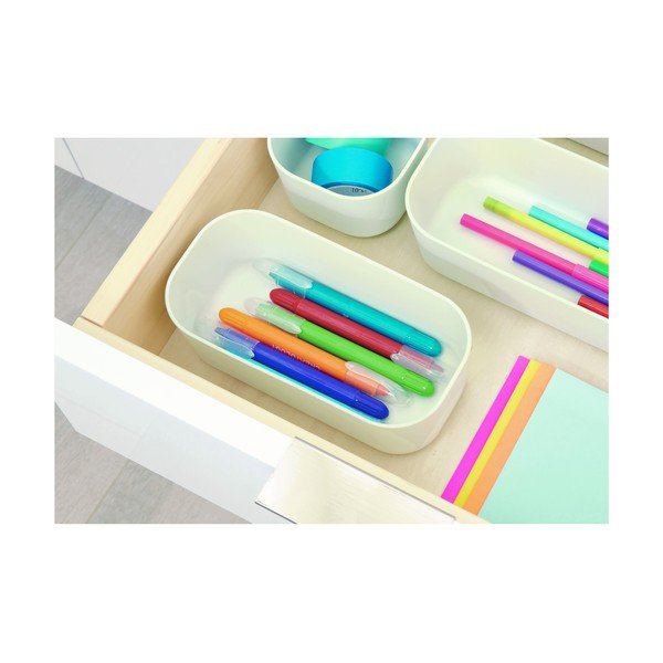 Contenitore bianco, 9 x 18,3 cm Eco - iDesign-image-2