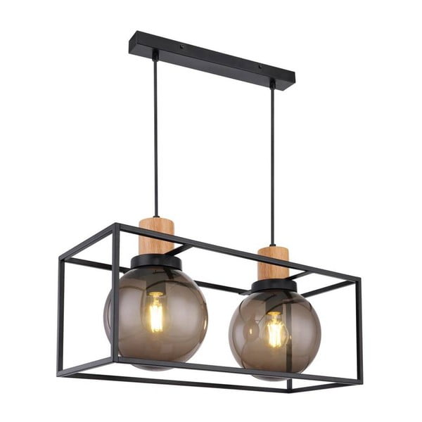 Lampada a sospensione nera 20x42 cm Retro 2 - Candellux Lighting