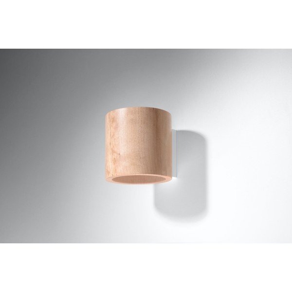 Lampada da parete in legno Roda - Sollux-image-3