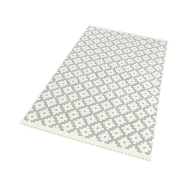 Tappeto crema e grigio Celebration , 160 x 230 cm Lattice - Hanse Home-image-2
