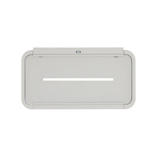 Mensola da bagno bianca , 22 x 11,4 cm Rim - Zone-image-3