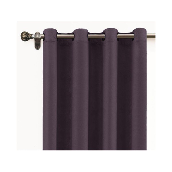 Tenda in velluto viola scuro, 140 x 260 cm - Velvet Atelier