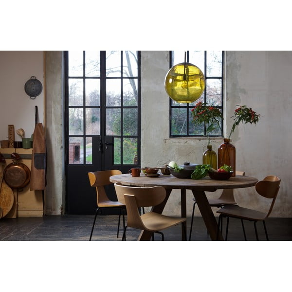 Tavolo da pranzo in legno di olmo , ⌀ 140 cm Tondo - BePureHome-image-1