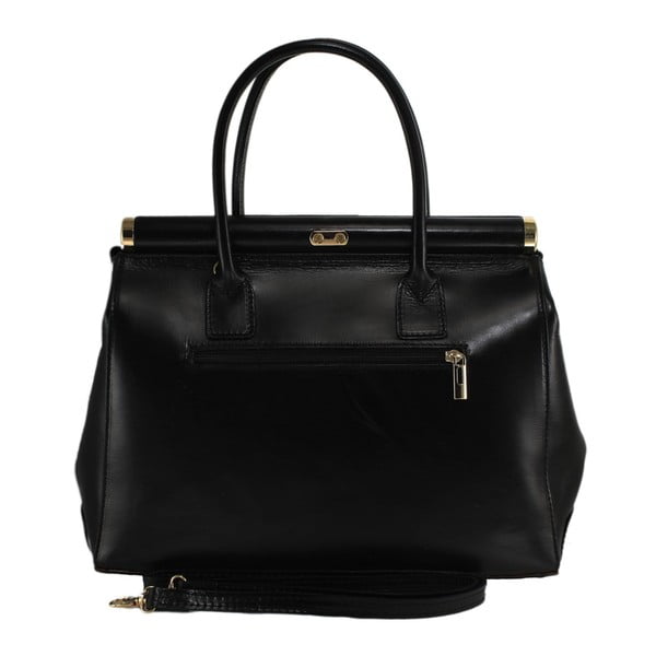 Borsa in pelle nera Tammy - Chicca Borse-image-2