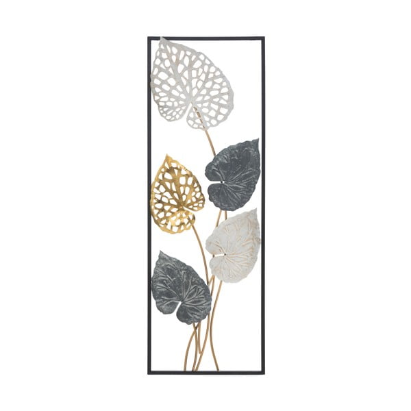 Decorazione da appendere in metallo con motivo a foglie Mauro Ferretti -A-, 31 x 90 cm Ory - Mauro Ferretti