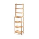 Scaffale per il bagno di colore naturale in bambù 40x154 cm Skaren – Bonami Essentials