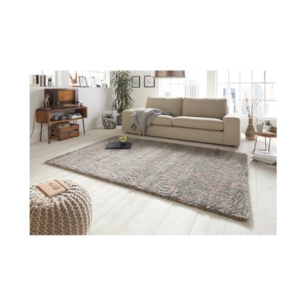 Tappeto grigio Allure Ronno Grey Rose, 80 x 150 cm - Mint Rugs-image-2