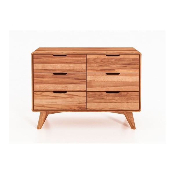 Cassettiera bassa in faggio 90x63 cm Greg - The Beds-image-2