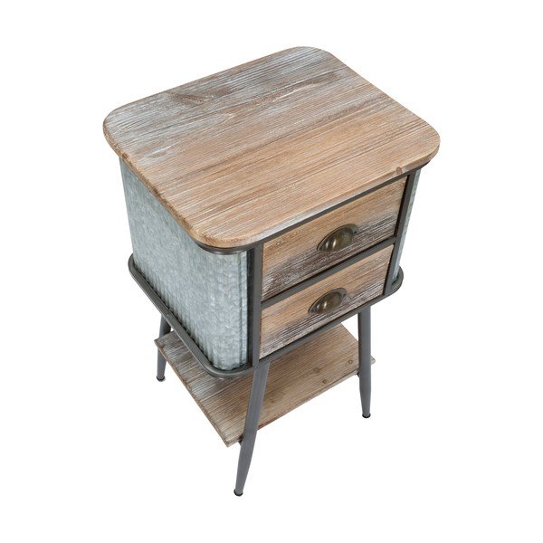 Comodino Bronx, altezza 72,5 cm Bronxs - Mauro Ferretti-image-4