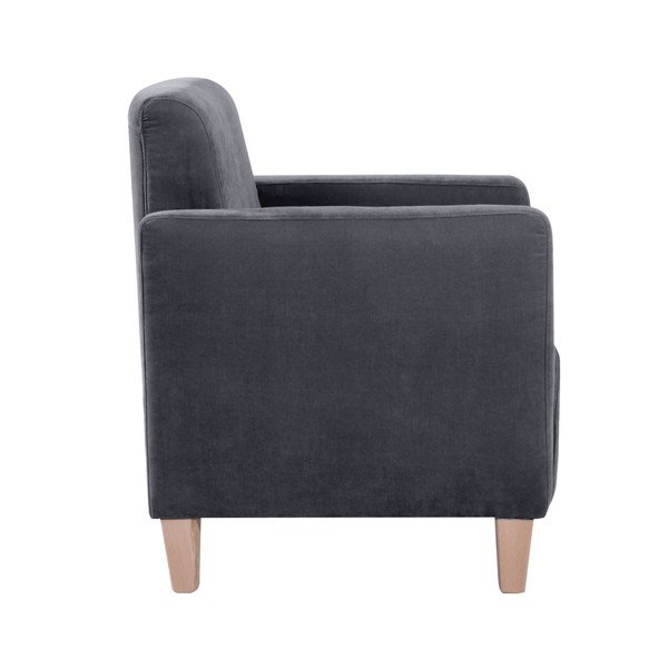 Poltrona antracite Milla Velor - Max Winzer-image-3