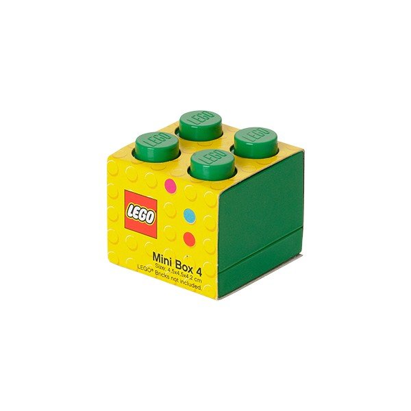 Scatola di immagazzinaggio verde Mini Box - LEGO®-image-1