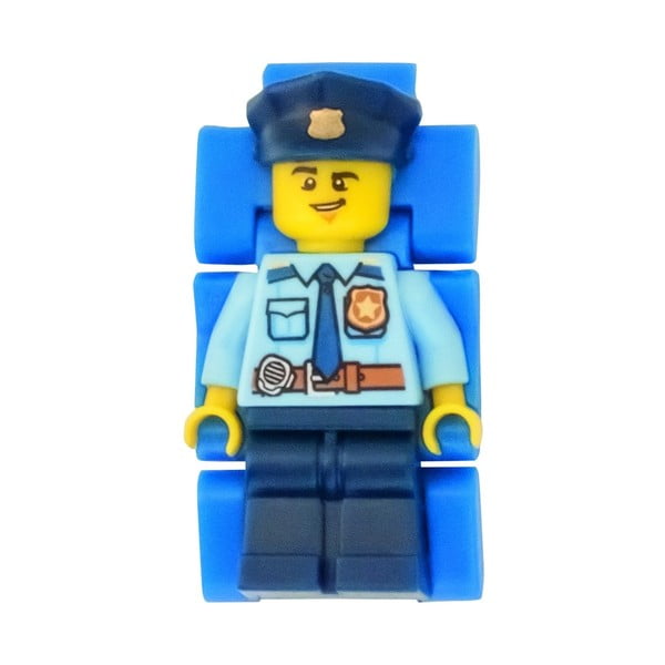 Orologio per bambini con figura di agente di polizia municipale - LEGO®-image-3