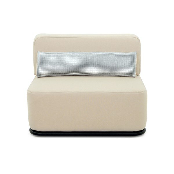 Modulo divano da giardino beige (parte centrale) Straw - Sit Sit-image-2