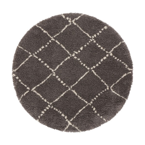 Tappeto grigio , ⌀ 120 cm Hash - Mint Rugs