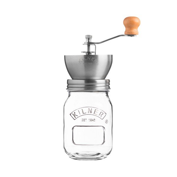 Skleněný mlýnek na kávu Kilner, 0,5l
