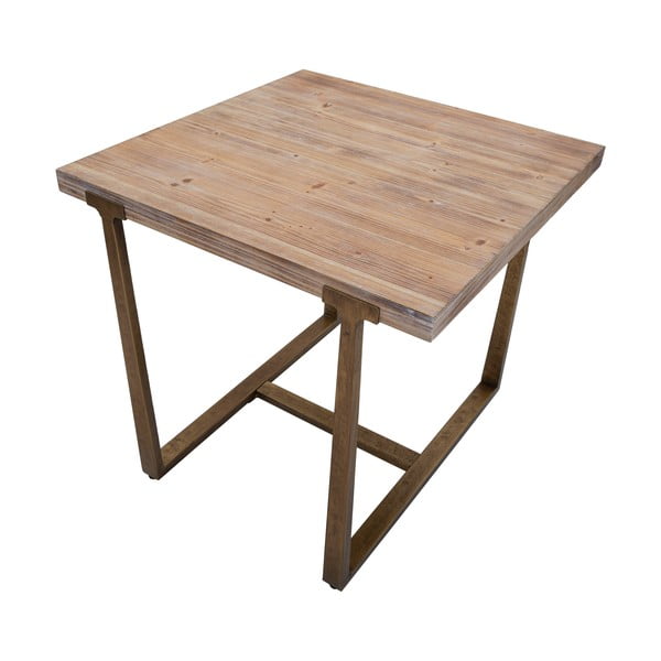 Tavolo da pranzo in colore naturale 80x80 cm Ankara - Mauro Ferretti-image-4