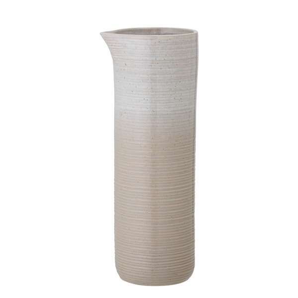 Brocca in gres crema , 1,1 l Taupe - Bloomingville
