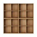 Libreria effetto rovere da parete 140x140 cm Mistral - Hammel Furniture