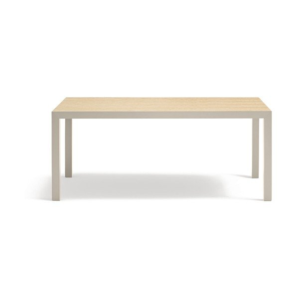 Tavolo da pranzo con piano in rovere massiccio 75x180 cm Alma – Teulat-image-2