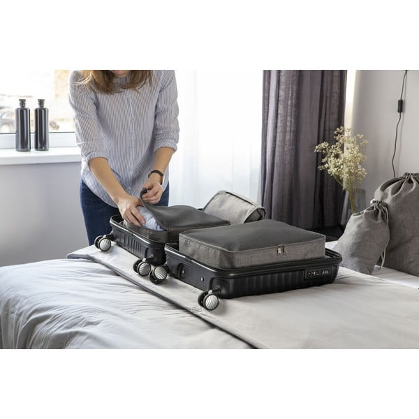 Sacchetti per il bucato in tessuto in set da 2 - Bigso Box of Sweden-image-4