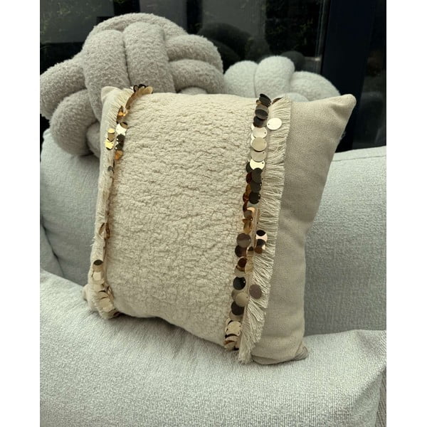 Federa decorativa 43x43 cm Sequins – Mioli Decor-image-2