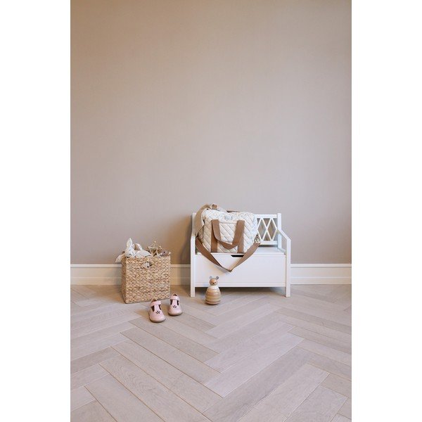 Panca per bambini bianca Harlequin – Cam Cam Copenhagen-image-2