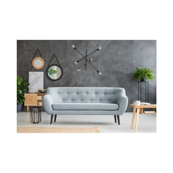 Divano Piemonte azzurro, 188 cm - Mazzini Sofas-image-4