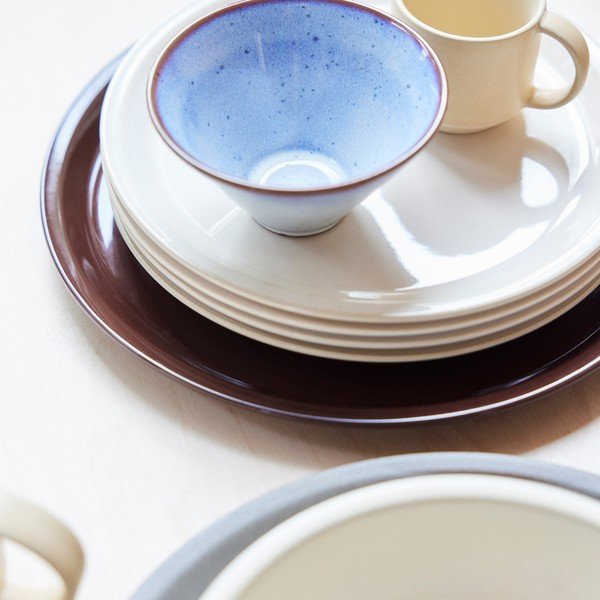 Set di piatti color terracotta in terracotta 2 pz ø 27 cm Yuka – OYOY Living Design-image-3