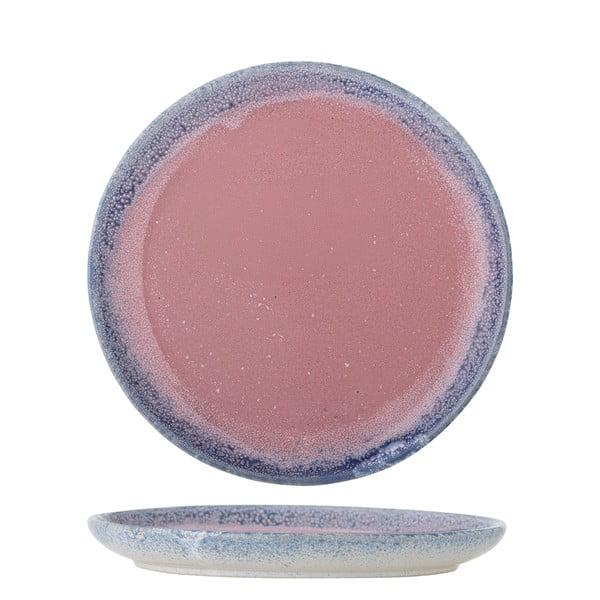 Piatto rosa chiaro in gres ø 20 cm Paula – Bloomingville