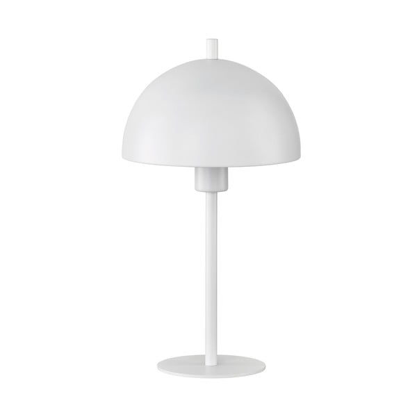 Lampada da tavolo bianca con paralume in metallo (altezza 33,5 cm) Kia - Fischer & Honsel