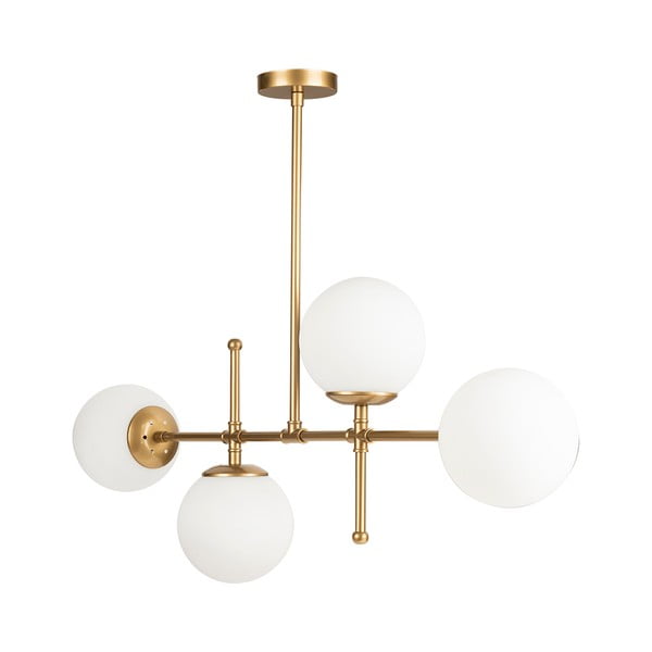 Lampada a sospensione di colore oro, altezza 57 cm Kruva - Squid Lighting-image-4