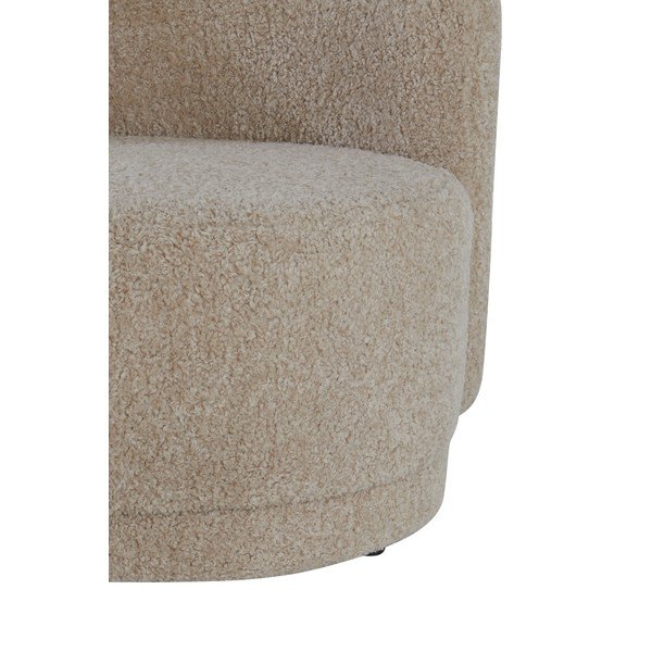 Divano bouclé beige 175 cm Amelie - Light & Living-image-4